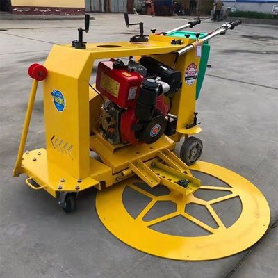 3600RPMの回転速度でハンドプッシュガソリンラウンドマンホールカバーカットマシン