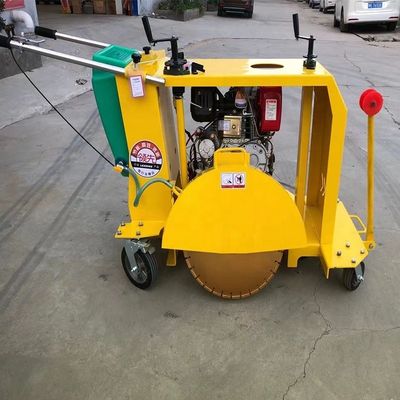 3600RPMの回転速度でハンドプッシュガソリンラウンドマンホールカバーカットマシン
