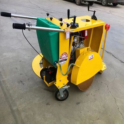 3600RPMの回転速度でハンドプッシュガソリンラウンドマンホールカバーカットマシン