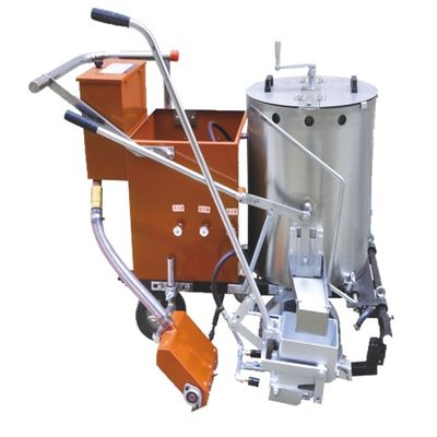 1200*850*1000mm サイズと1-2mmの線厚さの熱プラスチック道路塗装機