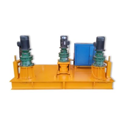 1800KGパイプ折りたたみ機械 H 形の鋼のトップ折りたたみと14-25Iビームプロフィール