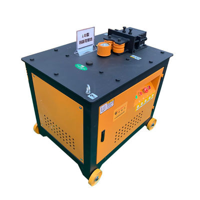 手持ちの手動鋼棒の折りたたみ機械, 1460 r/min モーター速度と4 kWのパワー