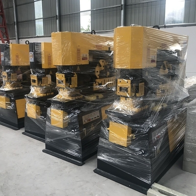 90kN 名乗力 Q35Y-180T 水力プロファイル 鉄切断機 380V 電圧