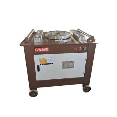 380kg モーター速さ 1440 r/min リバーベンダーとストレイター 鉄筋バーベンディングマシン