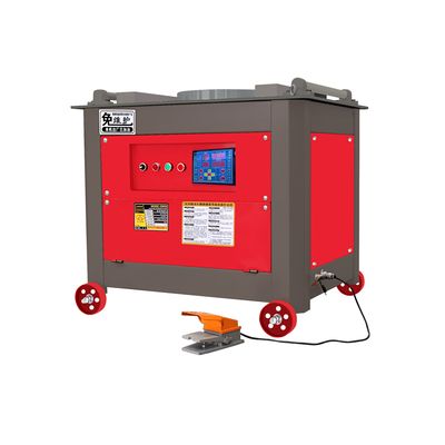 380kg モーター速さ 1440 r/min リバーベンダーとストレイター 鉄筋バーベンディングマシン