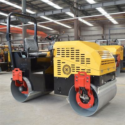 タンデム振動駆動 500kg ミニ ドライブ オン ロード ローラー コンパクター 道路建設用