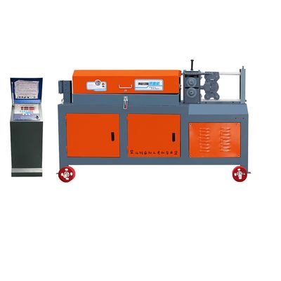 高精度自動鉄鋼線直線と切断機械 工業用