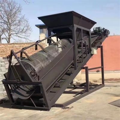 80型 移動式 シャフトレス ゴミロールスクリーン 建設用振動機械