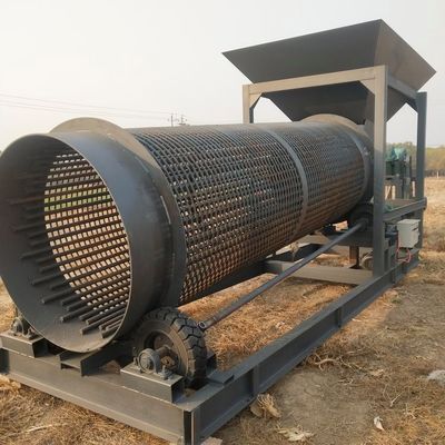 11m*2.2m*3.7m 移動式土壌分離用シリカ砂スクリーニングマシン