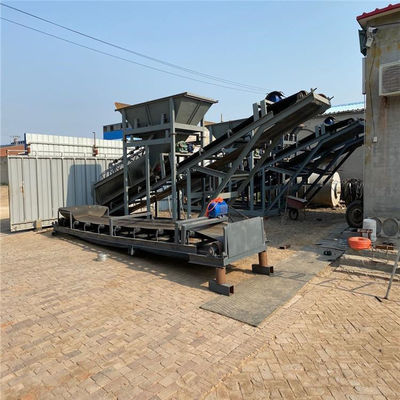 高度なスクリーニング効率のための移動式砂砂分離機