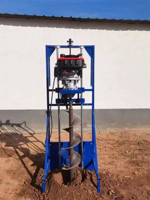 木を植える手掛かりの穴掘り機 170-220r/minの速度と45KGの重量