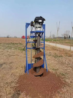 木を植える手掛かりの穴掘り機 170-220r/minの速度と45KGの重量