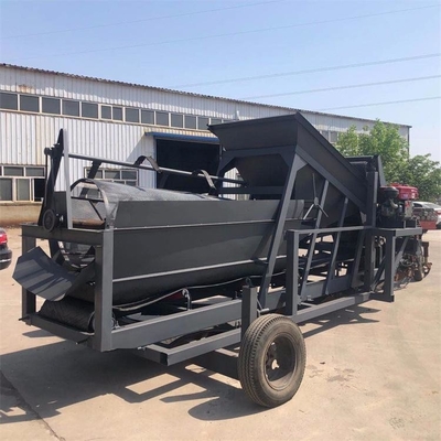 直送 モバイルスクリーニングプラント 11m*2.2m*3.7m サイズ 1800 kg 重量回転スクリーン