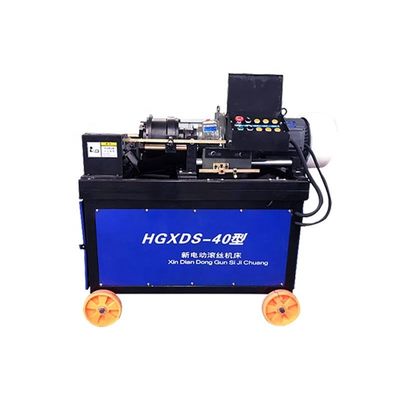 4.0KW 液圧スレッド ロッド ロール スレッド マシン プロ用のスクリュー メーカー マシン