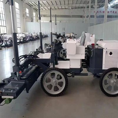 平頭独立式懸垂システムを持つコンクリート舗装床の平面化機械