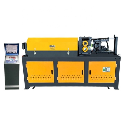 ブラックモーターパワー 7.5-16kw 高速 CNC 鉄筋切断直線機