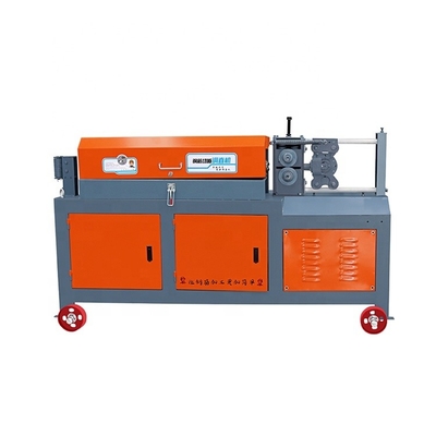 ブラックモーターパワー 7.5-16kw 高速 CNC 鉄筋切断直線機
