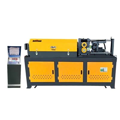 ブラックモーターパワー 7.5-16kw 高速 CNC 鉄筋切断直線機