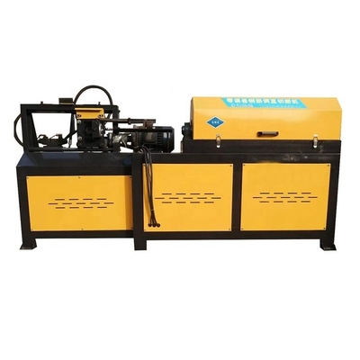ブラックモーターパワー 7.5-16kw 高速 CNC 鉄筋切断直線機