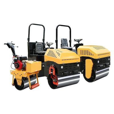 道路建設 高効率 5 トン メカニカルシングル ドラム スムーズロール