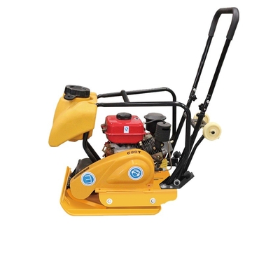 低騒音で強力な 6.5HP エンジン 建設用ポータブル振動プレートコンパクター