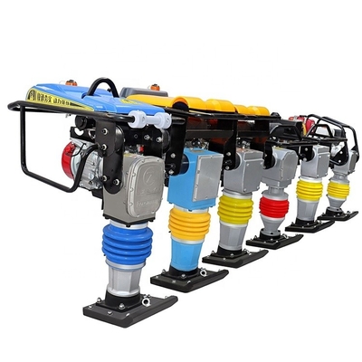 土砂土壌ワッカー 3KW エグババター振動コンパクター 9-13m/min 前進速度
